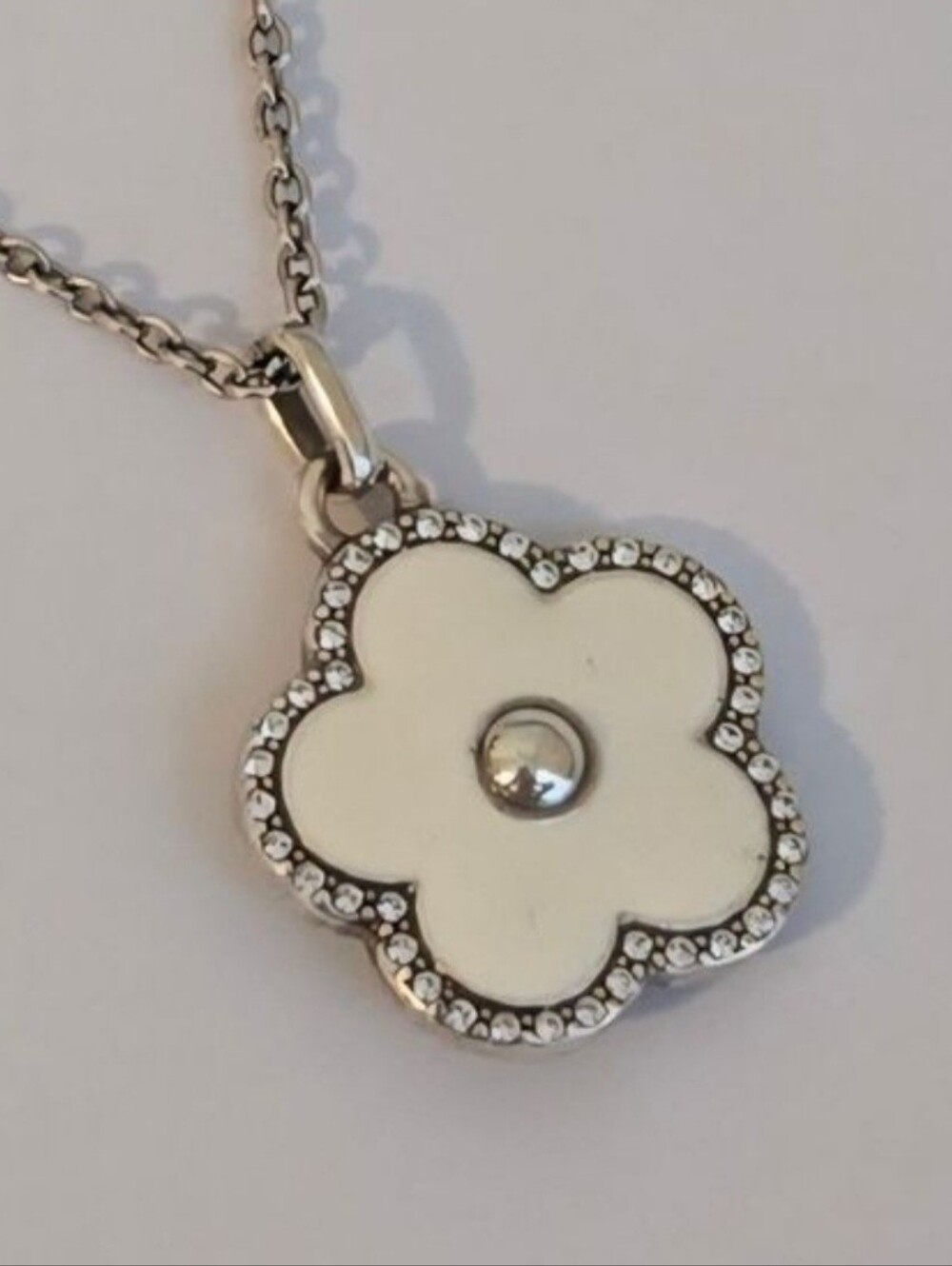 NWT BRIGHTON DAZZLING LOVE FLOWER NECKLACE